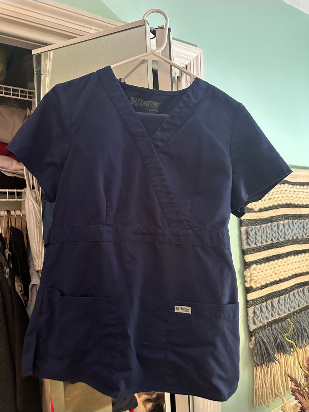 Grey’s Anatomy Navy Scrub Top and Pants